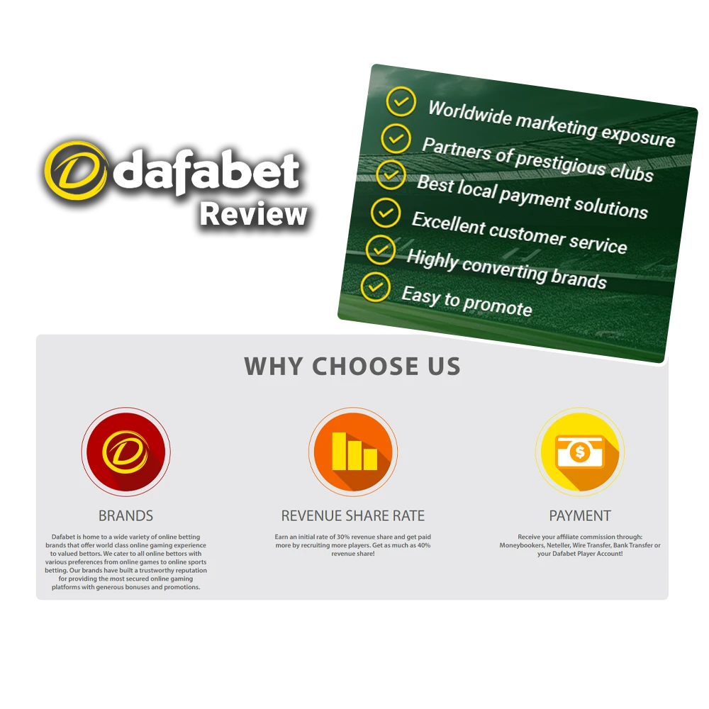 Play and bet at Dafabet with your friends and acquaintances and get rewarded for it.