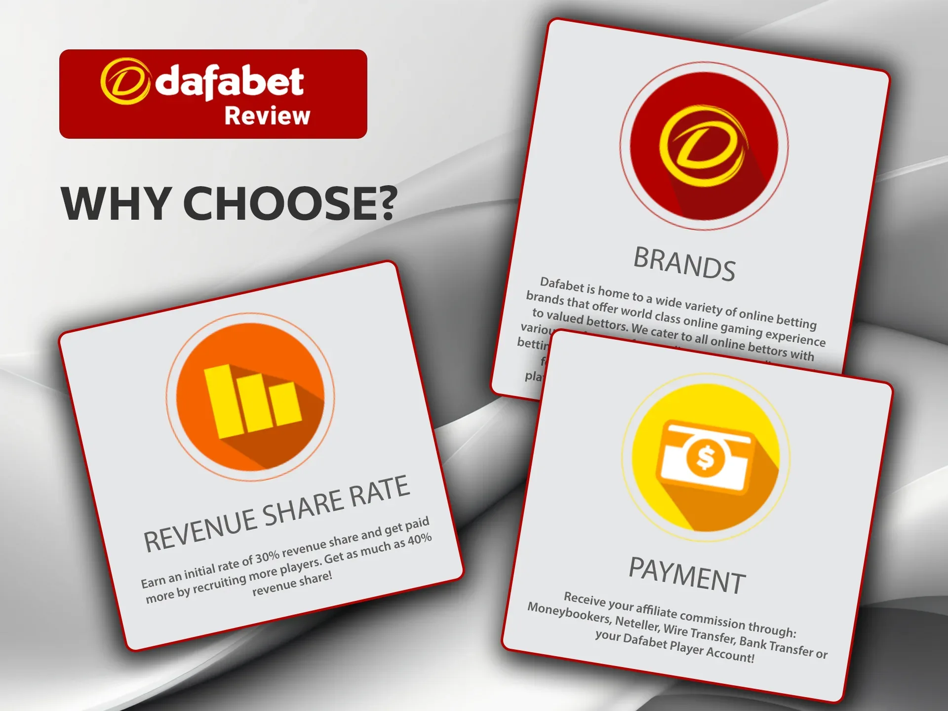 Find out why you should choose the Dafabet affiliate programme.