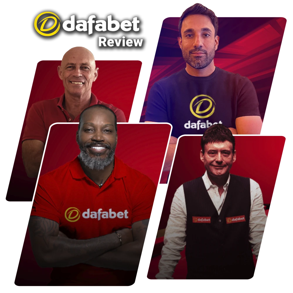 Learn about the main representatives of the Dafabet platform.