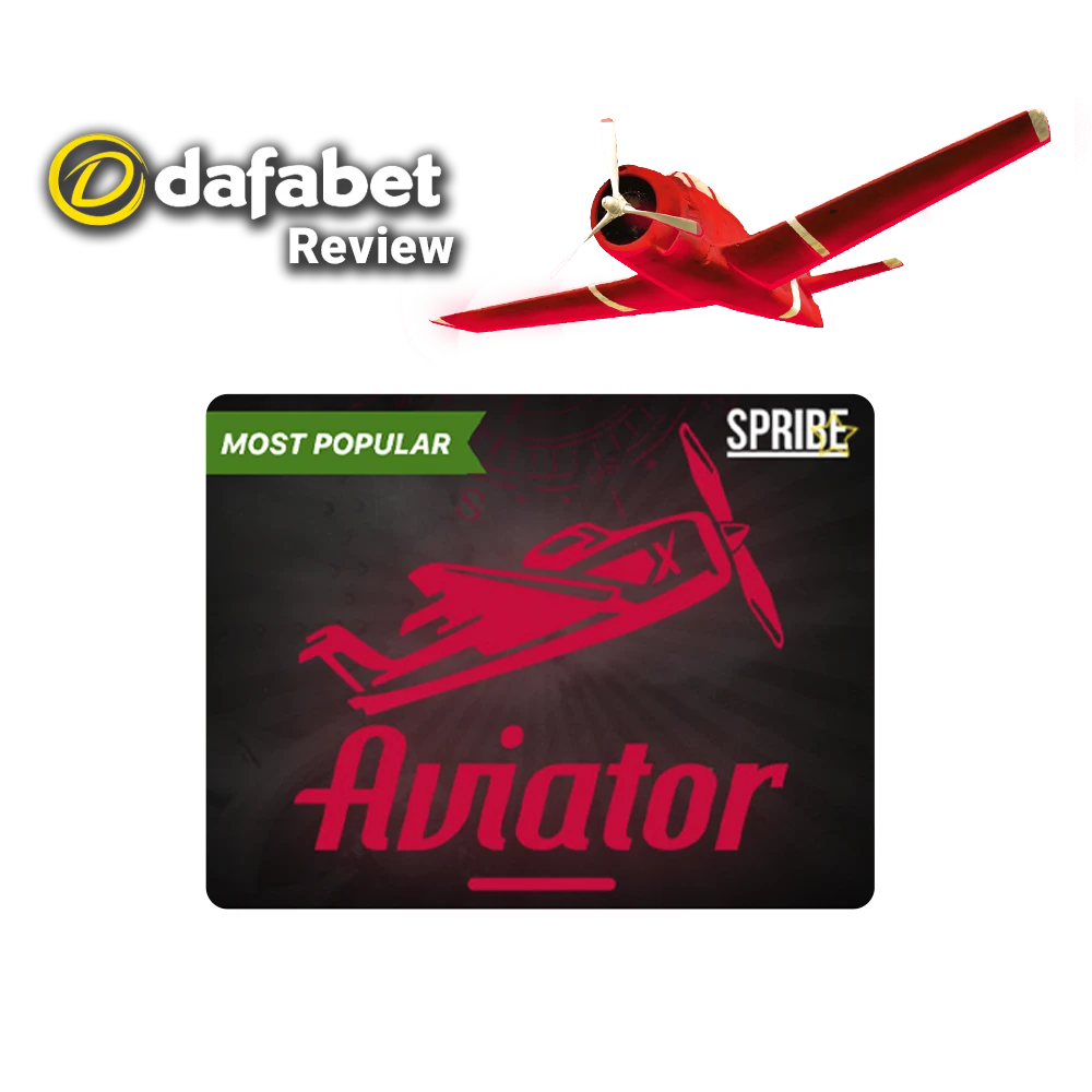 Try your luck in the popular Aviator game from Dafabet Casino.