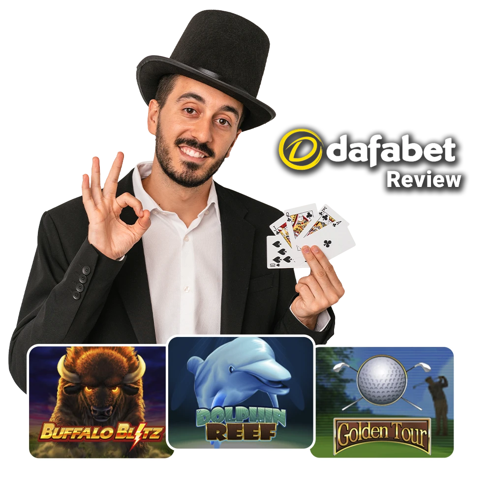Test your luck with the best slots from Dafabet Casino.