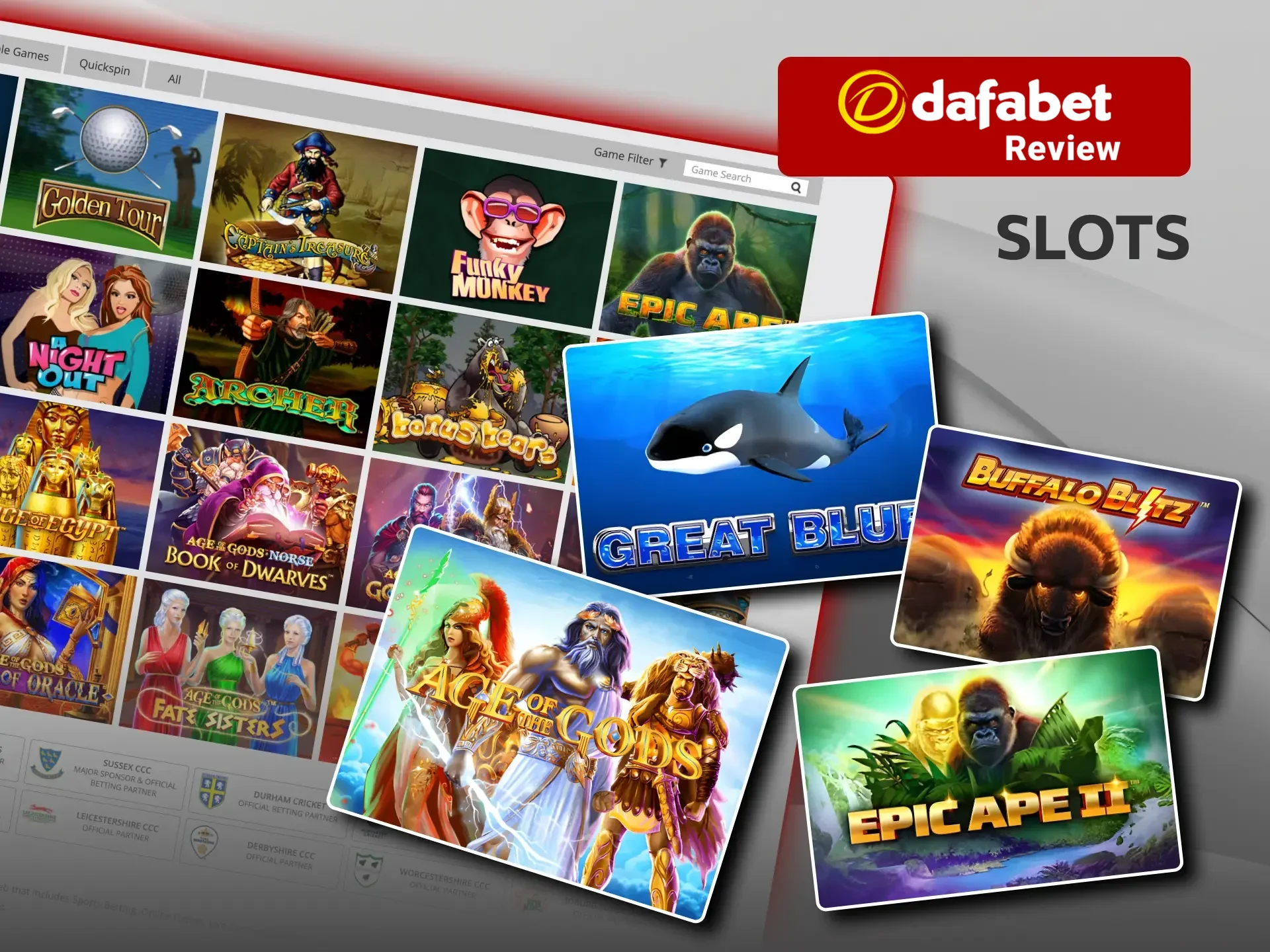 Experience the best slots at Dafabet Casino, spin for payouts.