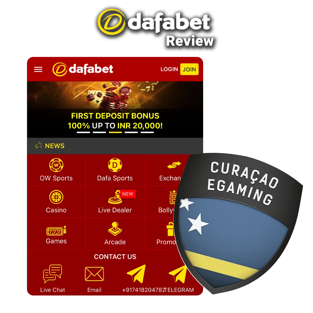 Find out under which licences the famous Dafabet casino operates.
