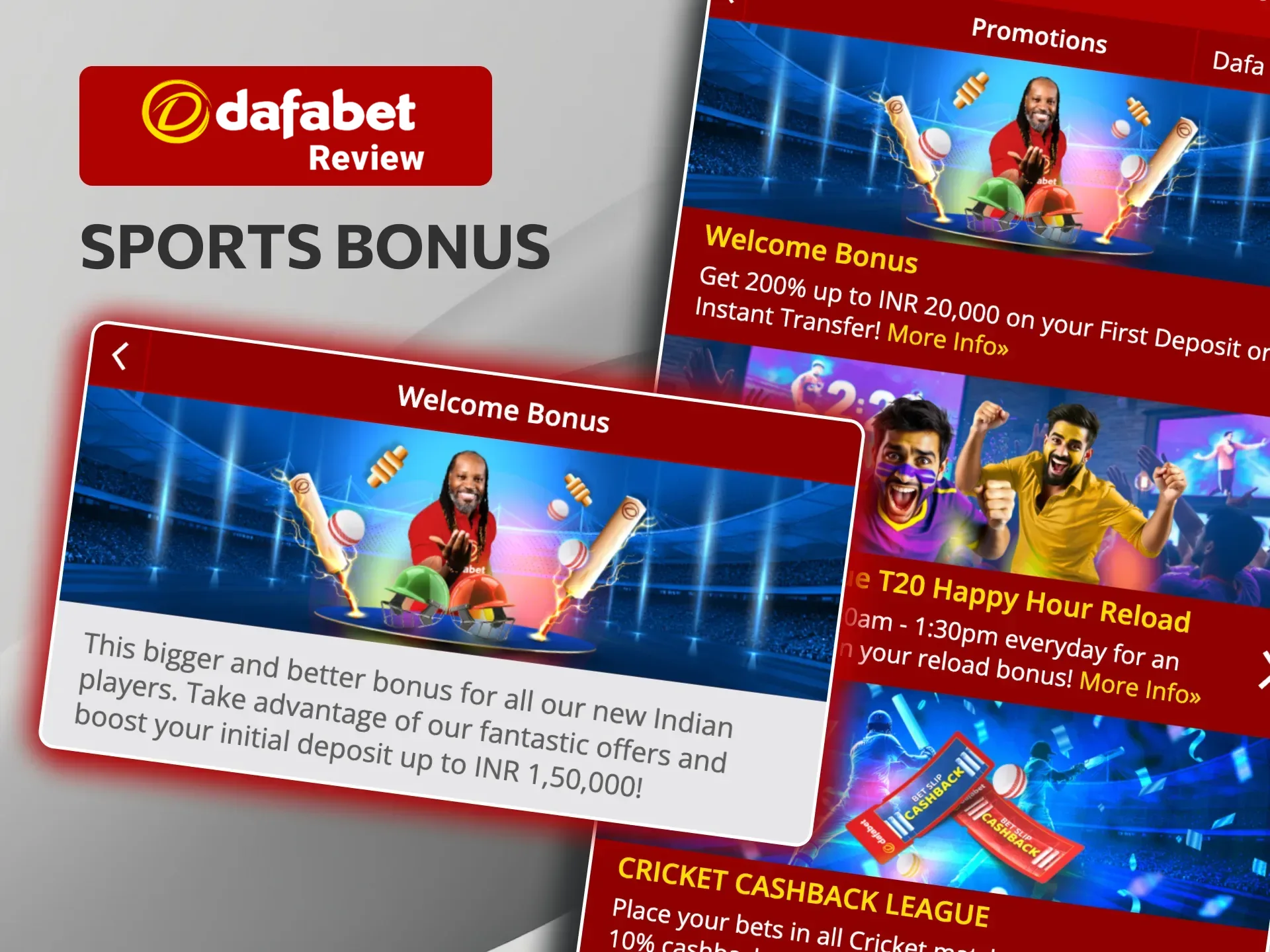 Get exclusive sports bonuses at Dafabet Casino with flexible wagering conditions.