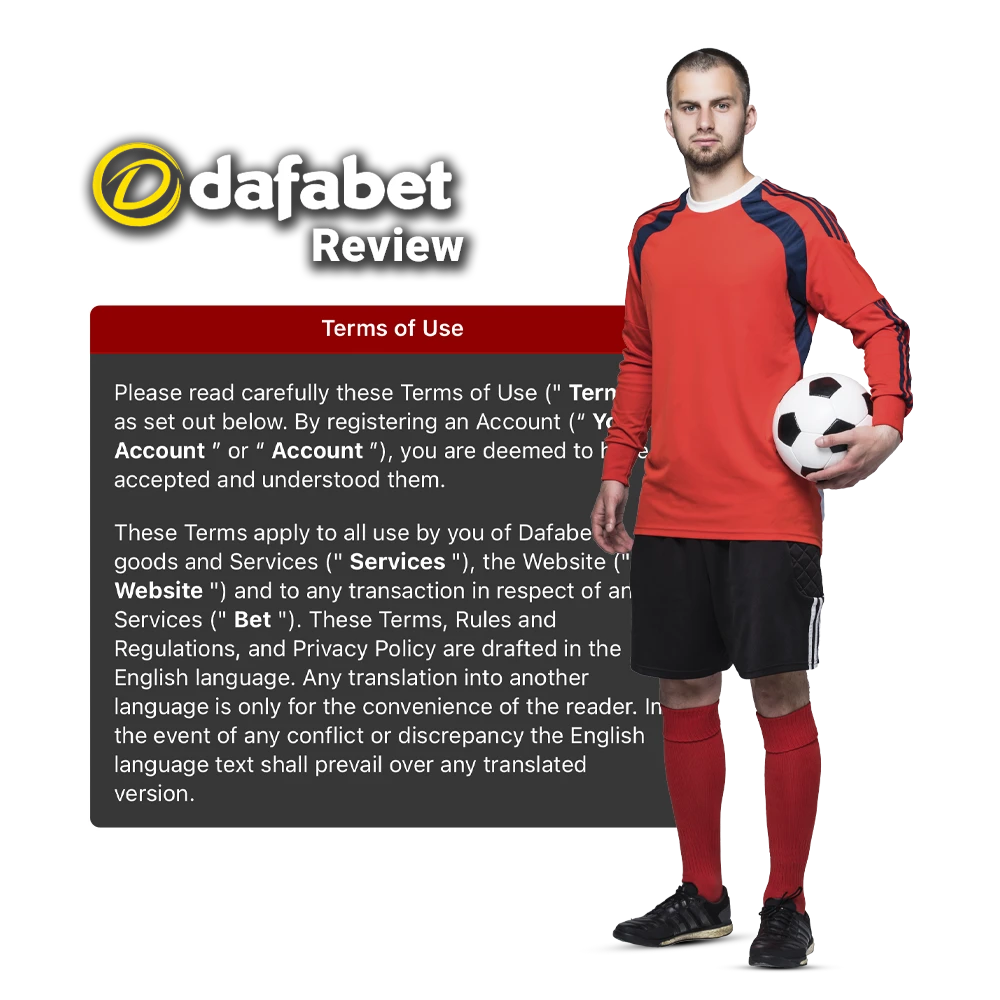 Learn the basic rules for using the Dafabet gambling site.