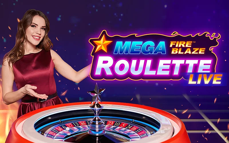 Bet on black or red in Mega Fire Blaze Roulette Live from Dafabet Casino.