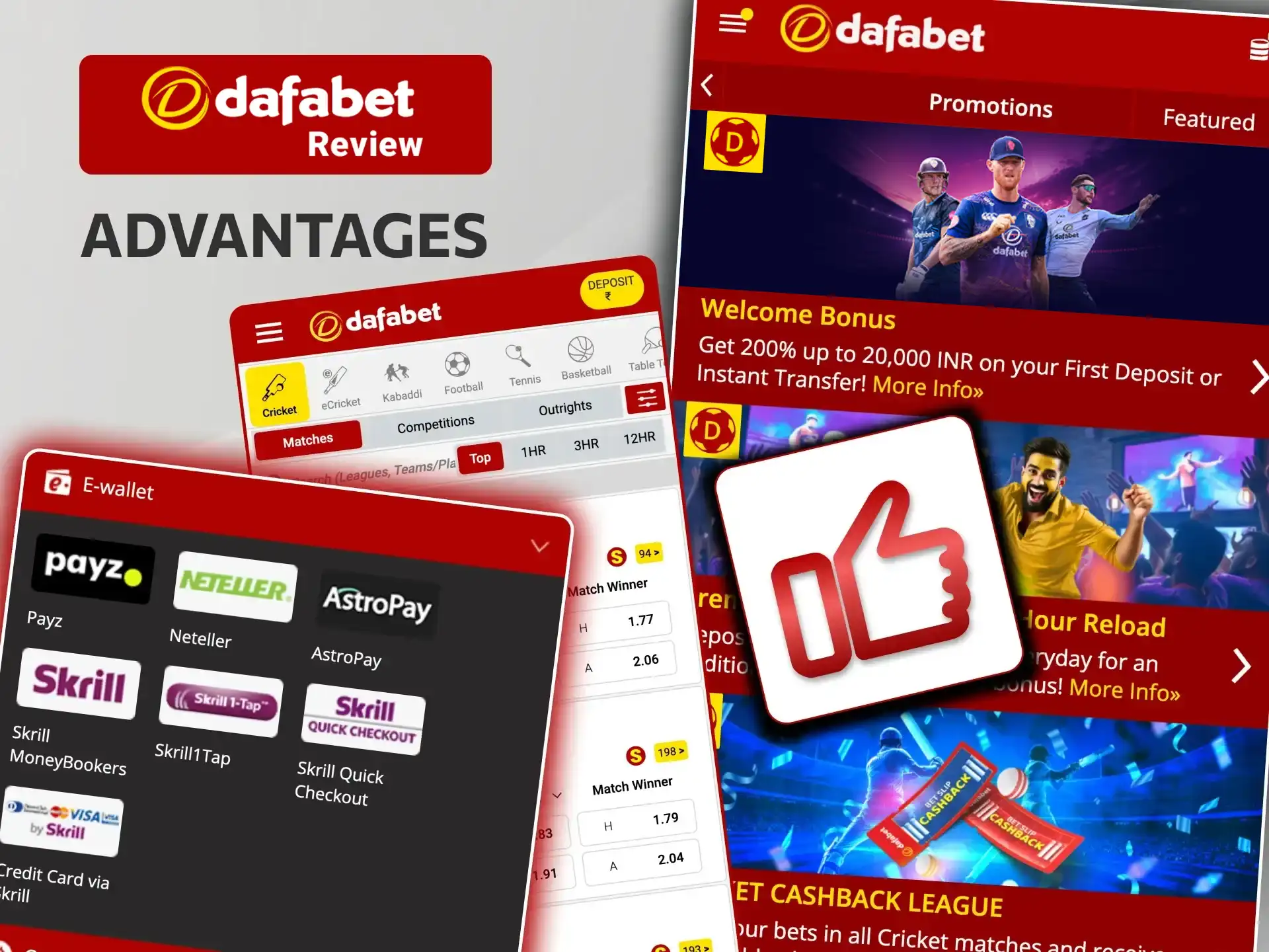Explore Dafabet’s advantages, including sports betting, live casino, and secure payment modes.